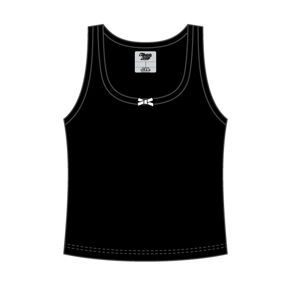 Ribbed Scoop Neck Tank with Bow - The Collegiate Lineup