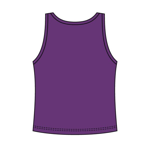 Ribbed Scoop Neck Tank with Bow - The Collegiate Lineup