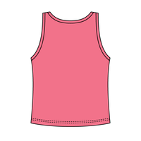 Ribbed Scoop Neck Tank with Bow - The Collegiate Lineup