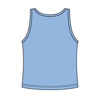 Ribbed Scoop Neck Tank with Bow - The Collegiate Lineup