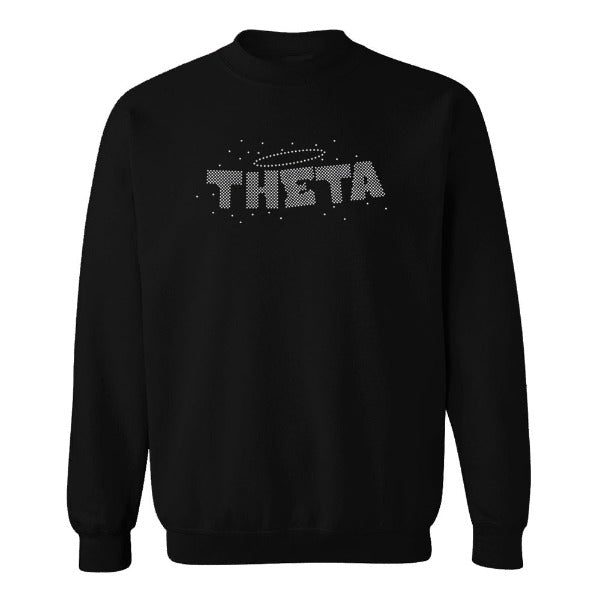 Campus Core Rhinestone Crewneck