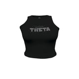 Rhinestone Rib Tank