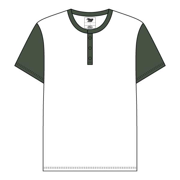 Colorblock Henley - The Collegiate Lineup