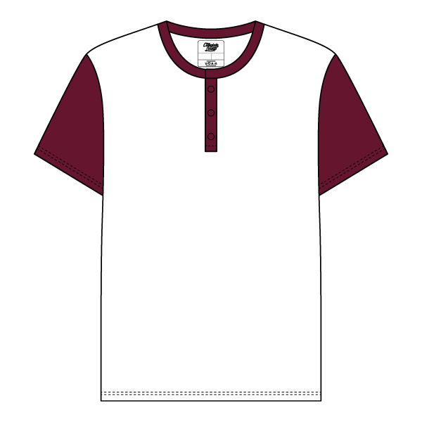 Colorblock Henley - The Collegiate Lineup