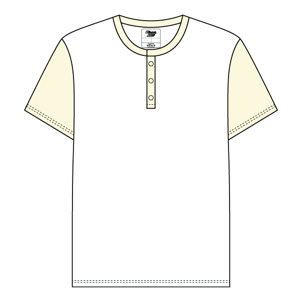 Colorblock Henley - The Collegiate Lineup