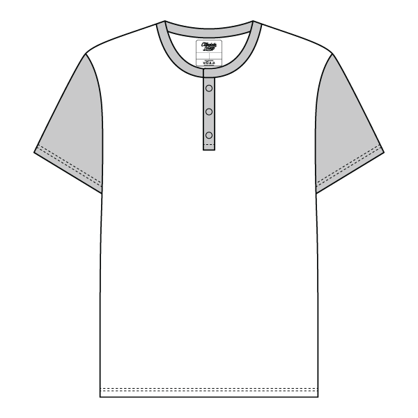 Colorblock Henley - The Collegiate Lineup
