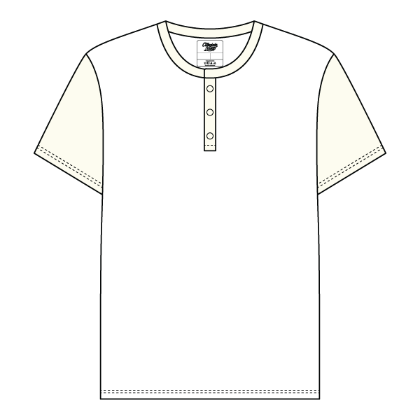 Colorblock Henley - The Collegiate Lineup