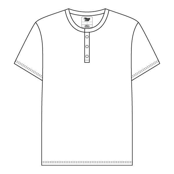 Colorblock Henley - The Collegiate Lineup