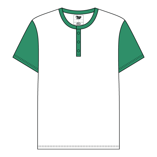 Colorblock Henley - The Collegiate Lineup