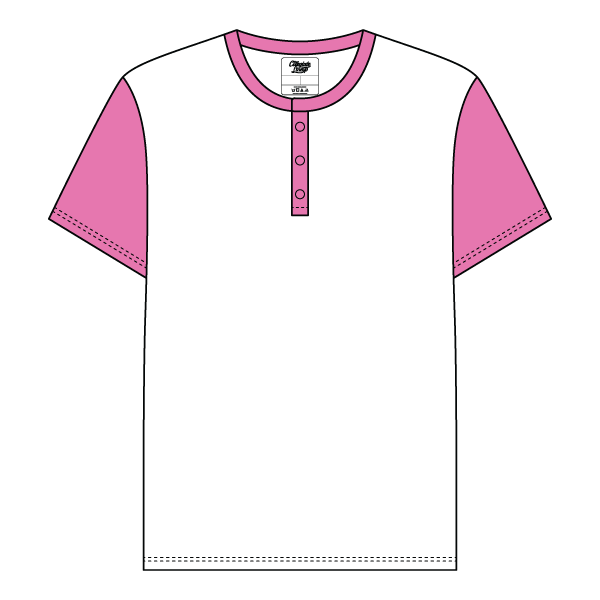 Colorblock Henley - The Collegiate Lineup