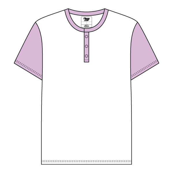 Colorblock Henley - The Collegiate Lineup