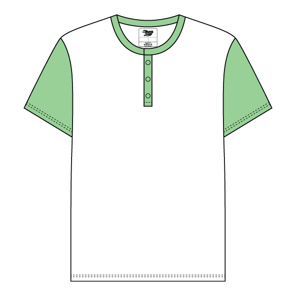 Colorblock Henley - The Collegiate Lineup