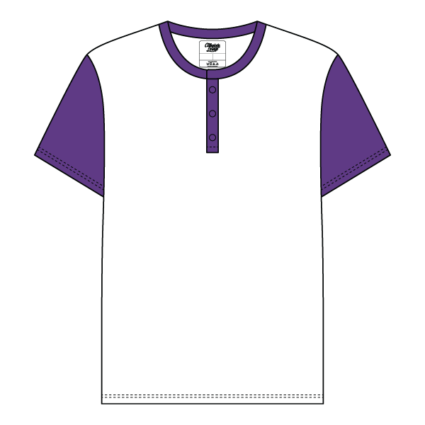 Colorblock Henley - The Collegiate Lineup