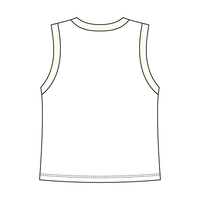 Uniform Contrast Trim Crop Tank