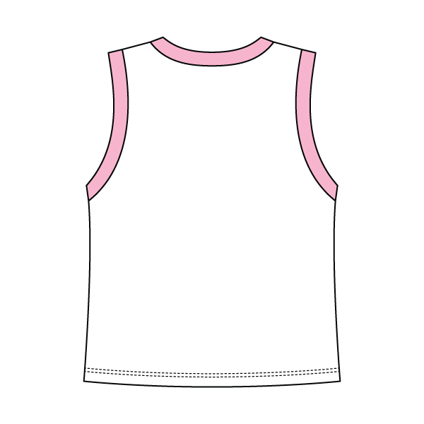 Uniform Contrast Trim Crop Tank