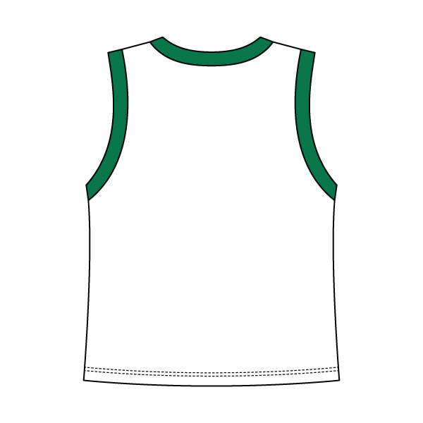 Uniform Contrast Trim Crop Tank