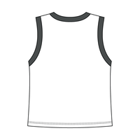 Uniform Contrast Trim Crop Tank