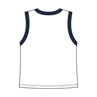 Uniform Contrast Trim Crop Tank