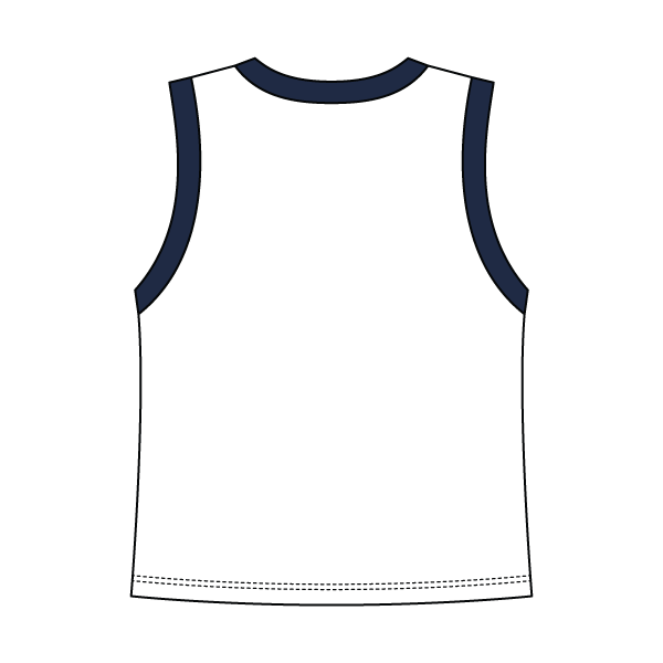 Uniform Contrast Trim Crop Tank