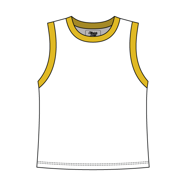 Uniform Contrast Trim Crop Tank