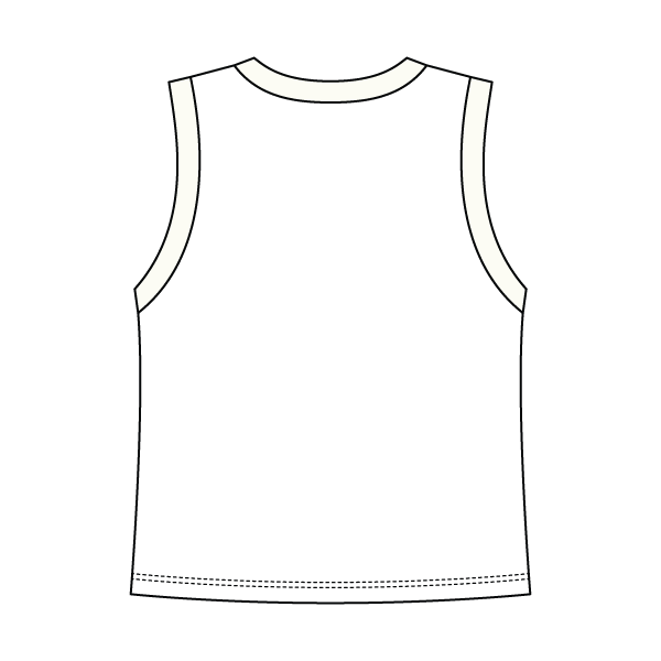 Uniform Contrast Trim Crop Tank