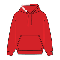 Stitched Neck Hoodie Cozy Fleece