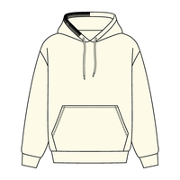 Stitched Neck Hoodie Cozy Fleece