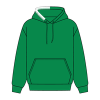 Stitched Neck Hoodie Cozy Fleece