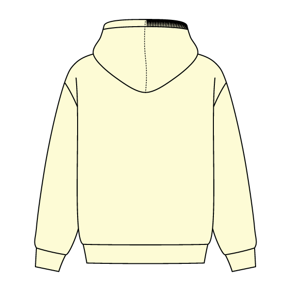 Stitched Neck Hoodie Cozy Fleece