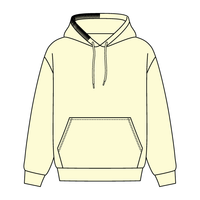 Stitched Neck Hoodie Cozy Fleece