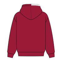 Stitched Neck Hoodie Cozy Fleece