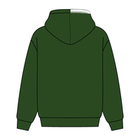 Stitched Neck Hoodie Cozy Fleece