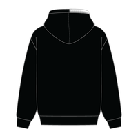 Stitched Neck Hoodie Cozy Fleece