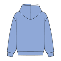 Stitched Neck Hoodie Cozy Fleece