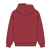 Stitched Neck Hoodie Cozy Fleece