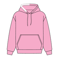 Stitched Neck Hoodie Cozy Fleece