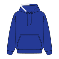 Stitched Neck Hoodie Cozy Fleece