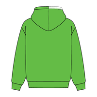 Stitched Neck Hoodie Cozy Fleece