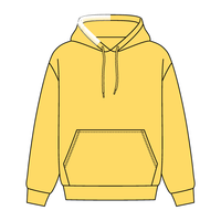 Stitched Neck Hoodie Cozy Fleece
