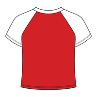 Reverse Baseball Crop Tee