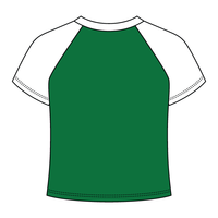 Reverse Baseball Crop Tee