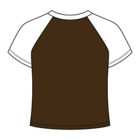 Reverse Baseball Crop Tee