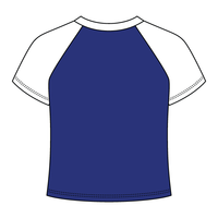 Reverse Baseball Crop Tee