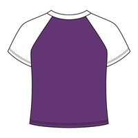 Reverse Baseball Crop Tee