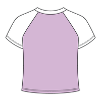 Reverse Baseball Crop Tee