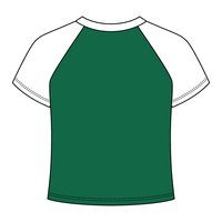 Reverse Baseball Crop Tee