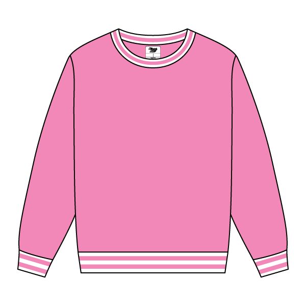 Retro Crewneck Cozy Fleece