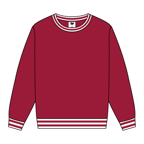 Retro Crewneck Cozy Fleece
