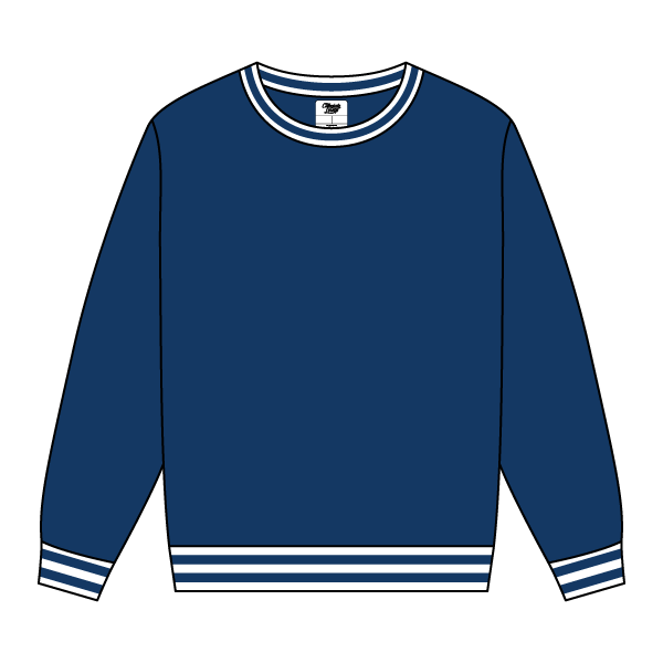 Retro Crewneck Cozy Fleece