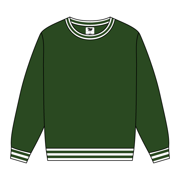 Retro Crewneck Cozy Fleece